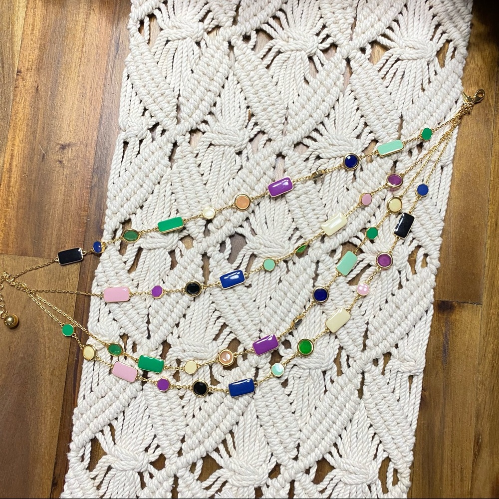kate spade | Pop Palette multi strand necklace #138 - Picture 6 of 8